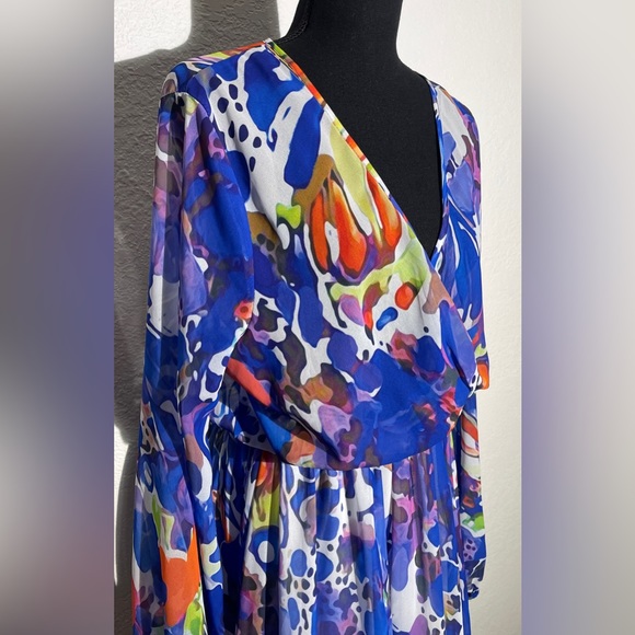 BETHMONT COUTURE Colorful Maxi Dress - Picture 3 of 4